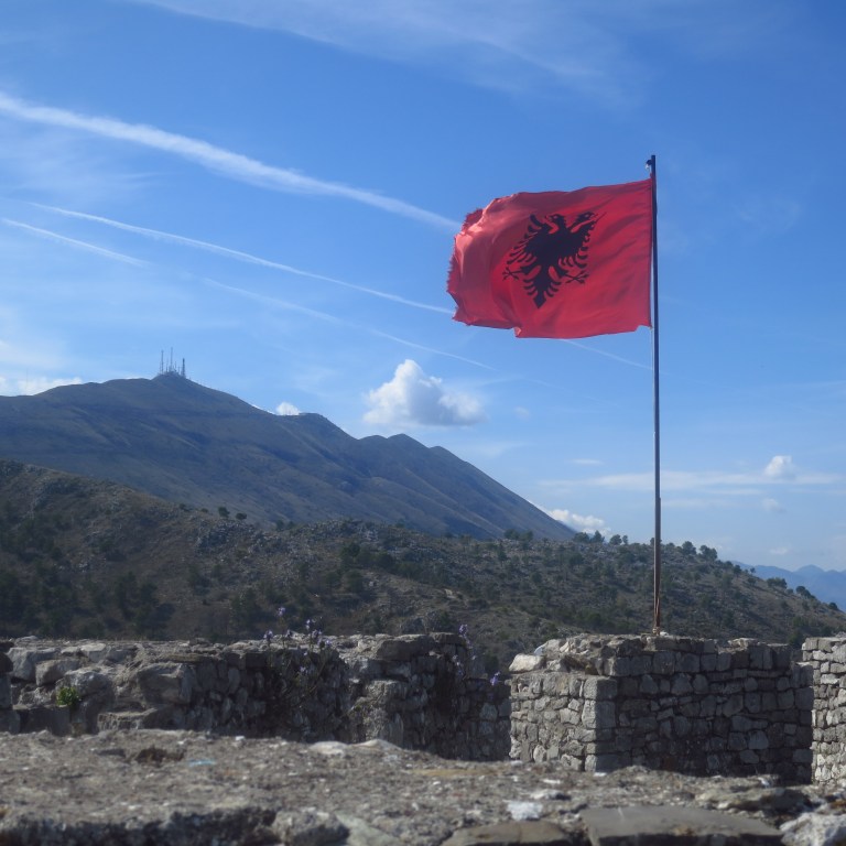 Albania: Famous for its cool flag Here in Shkodër in the north