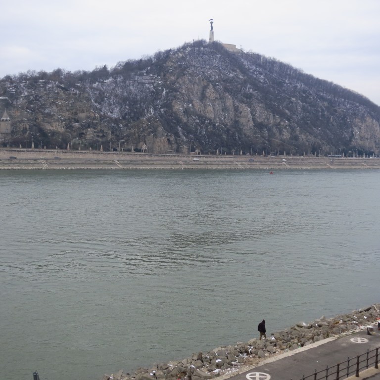 View over the danube to Gellért-Hegy