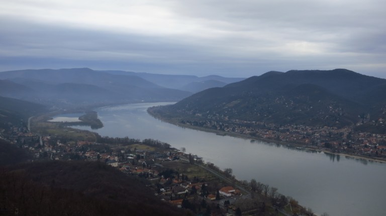 The mighty Danube bend