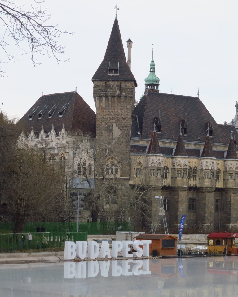 The famous ice-rink of... hmm...