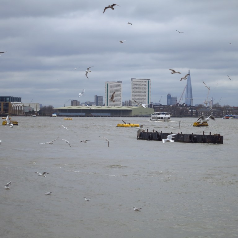 Windy afternoon in Greenwich