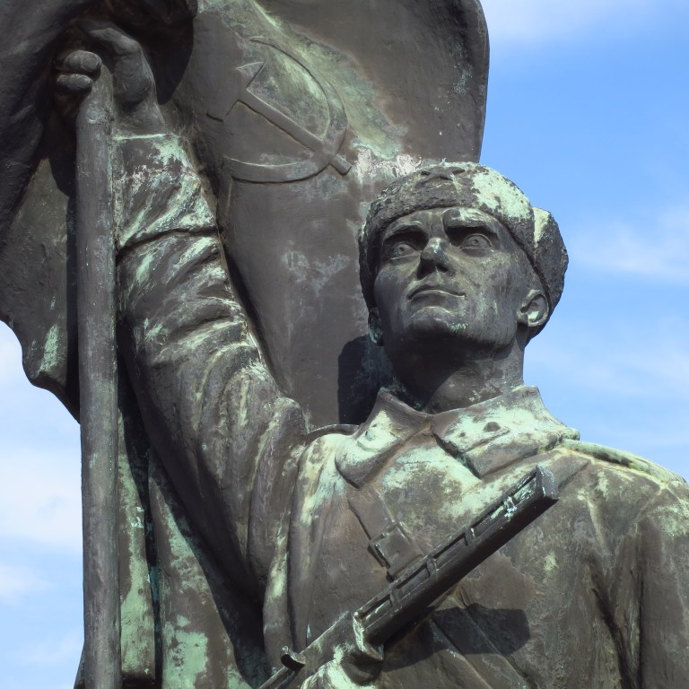 A friendly sowjet soldier