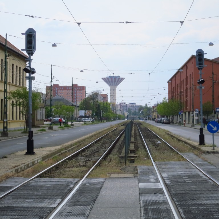 The beautiful center of the Csepel-district