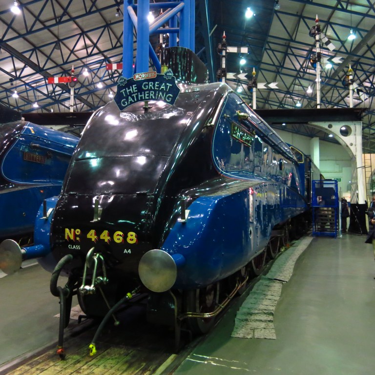 The Mallard (1938) - World speed record holder for steam locomotives (202 km/h)