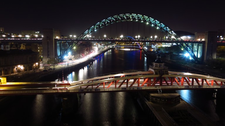 The only nice view I found from Newcastle