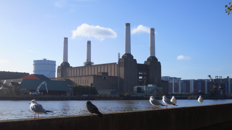 The mighty Battersea Power Station