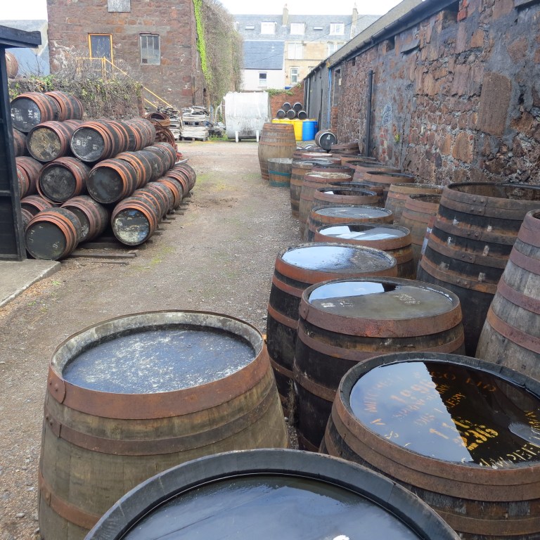 The distillery of Springbank