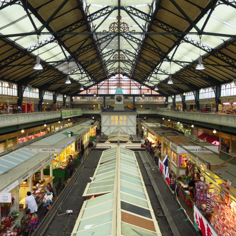 The local market of Cardiff